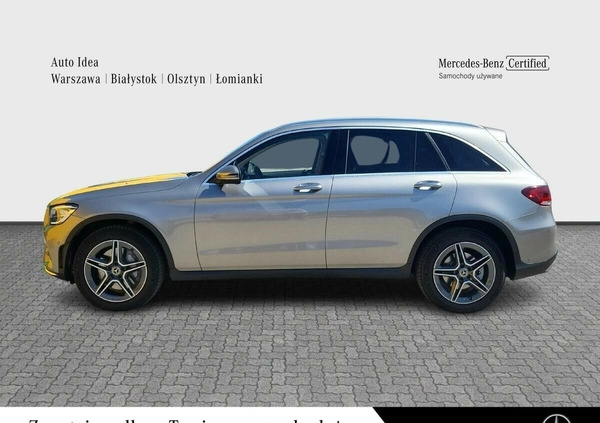 Mercedes-Benz GLC cena 153900 przebieg: 133297, rok produkcji 2019 z Bierutów małe 436